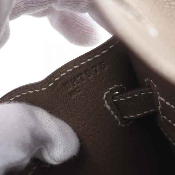 Hermes HERMES Birkin 25 Etoupe Handbag Bag Epsom Leather Women's Brown - Picture 6 of 8